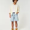 Above-the-Knee Distressed Loose Denim Shorts,Above-the-Knee Distressed Loose Denim Shorts Above-the-Knee Distressed Loose Denim Shorts,Above-the-Knee Distressed Loose Denim Shorts