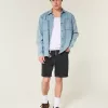 Above-the-Knee Loose Denim Shorts,Above-the-Knee Loose Denim Shorts Above-the-Knee Loose Denim Shorts,Above-the-Knee Loose Denim Shorts