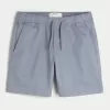 Above-the-Knee Twill Pull-On Shorts,Above-the-Knee Twill Pull-On Shorts Above-the-Knee Twill Pull-On Shorts,Above-the-Knee Twill Pull-On Shorts