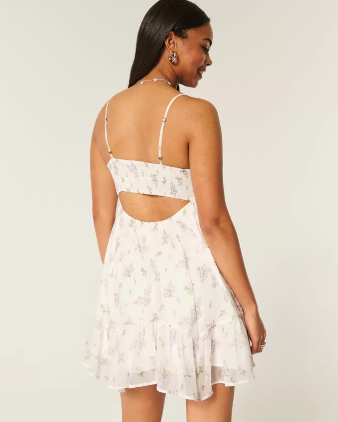 Asymmetrical Hem Chiffon Mini Dress,Asymmetrical Hem Chiffon Mini Dress Asymmetrical Hem Chiffon Mini Dress,Asymmetrical Hem Chiffon Mini Dress