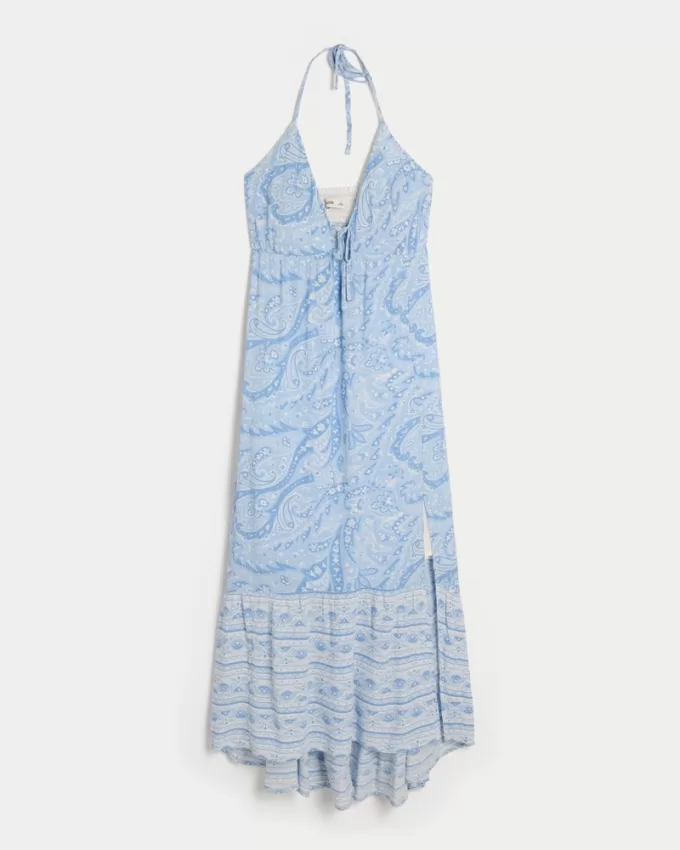 Asymmetrical Hem Halter Maxi Dress,Asymmetrical Hem Halter Maxi Dress Asymmetrical Hem Halter Maxi Dress,Asymmetrical Hem Halter Maxi Dress