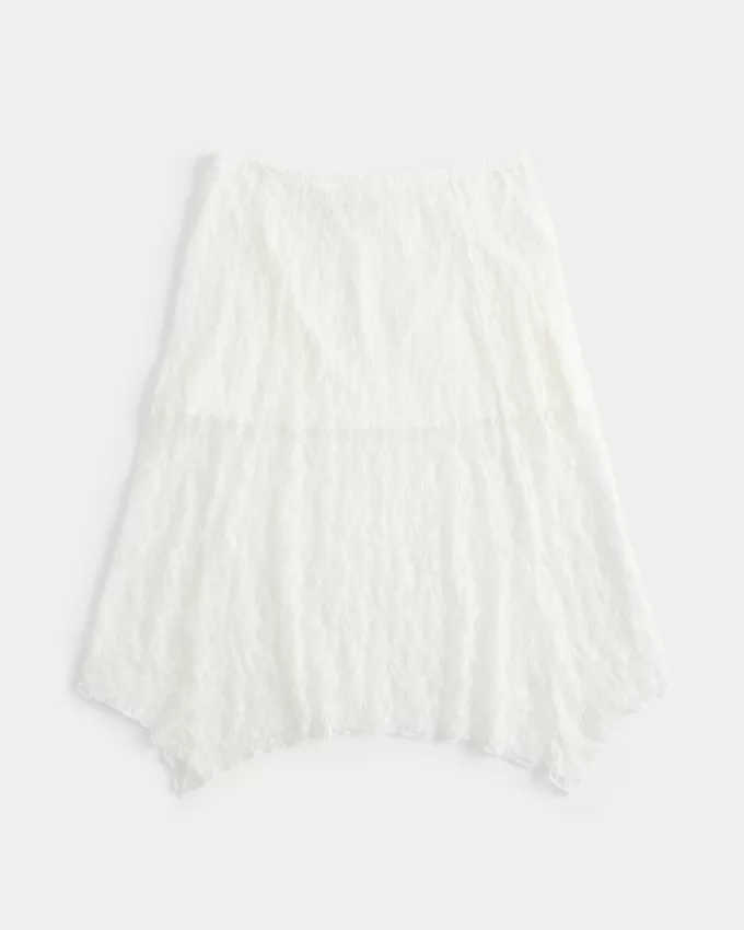 Asymmetrical Hem Lace Midi Skirt,Asymmetrical Hem Lace Midi Skirt Asymmetrical Hem Lace Midi Skirt,Asymmetrical Hem Lace Midi Skirt