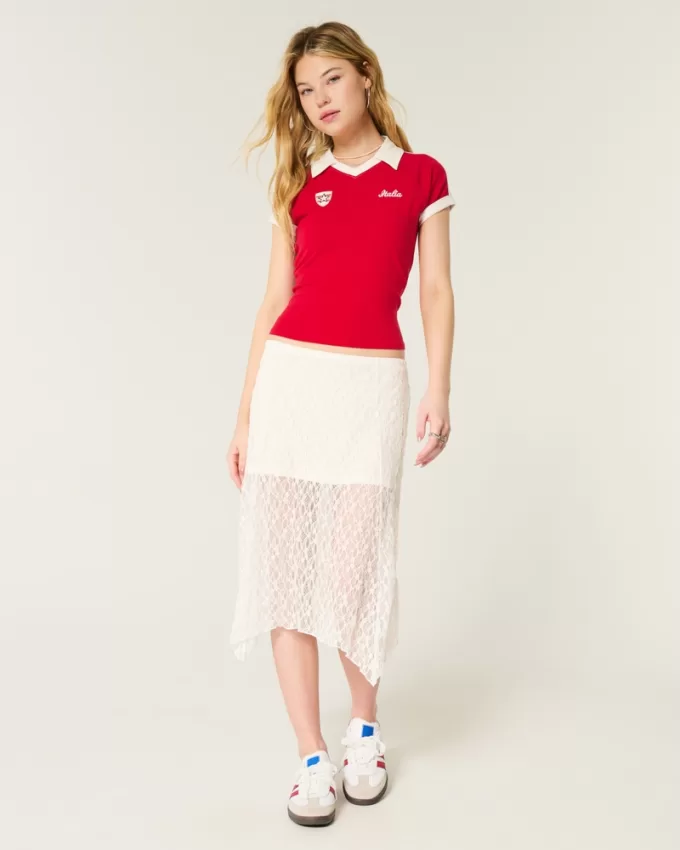 Asymmetrical Hem Lace Midi Skirt,Asymmetrical Hem Lace Midi Skirt Asymmetrical Hem Lace Midi Skirt,Asymmetrical Hem Lace Midi Skirt