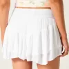 Asymmetrical Hem Tiered Mini Skort,Asymmetrical Hem Tiered Mini Skort Asymmetrical Hem Tiered Mini Skort,Asymmetrical Hem Tiered Mini Skort