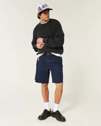 At-the-Knee Baggy Bermuda Shorts,At-the-Knee Baggy Bermuda Shorts At-the-Knee Baggy Bermuda Shorts,At-the-Knee Baggy Bermuda Shorts