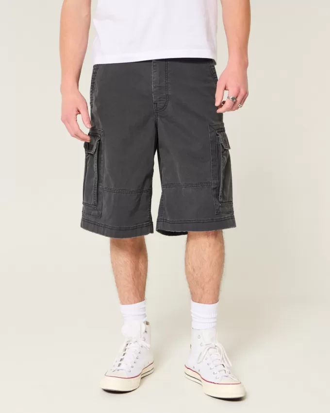 At-the-Knee Baggy Cargo Shorts,At-the-Knee Baggy Cargo Shorts At-the-Knee Baggy Cargo Shorts,At-the-Knee Baggy Cargo Shorts