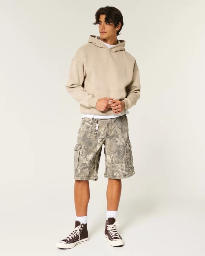At-the-Knee Camo Baggy Cargo Shorts,At-the-Knee Camo Baggy Cargo Shorts At-the-Knee Camo Baggy Cargo Shorts,At-the-Knee Camo Baggy Cargo Shorts