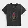 Atlanta 1996 Olympic Games Graphic Baby Tee,Atlanta 1996 Olympic Games Graphic Baby Tee