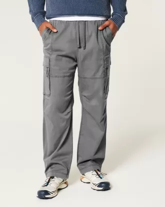 Baggy Cargo Pull-On Pants,Baggy Cargo Pull-On Pants