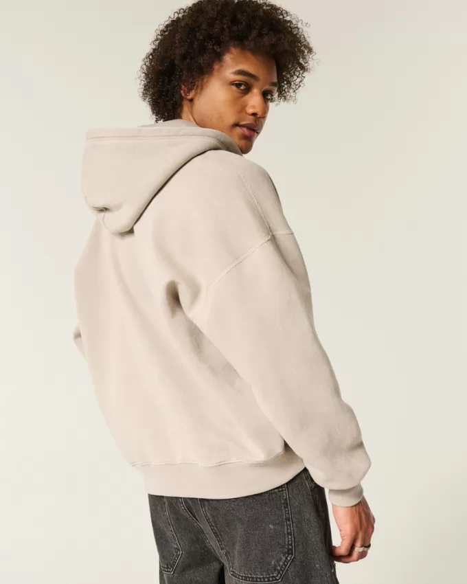 Baggy Cinch Paint Splatter Zip-Up Hoodie,Baggy Cinch Paint Splatter Zip-Up Hoodie