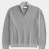 Baggy Cinch Quarter-Zip Sweater,Baggy Cinch Quarter-Zip Sweater