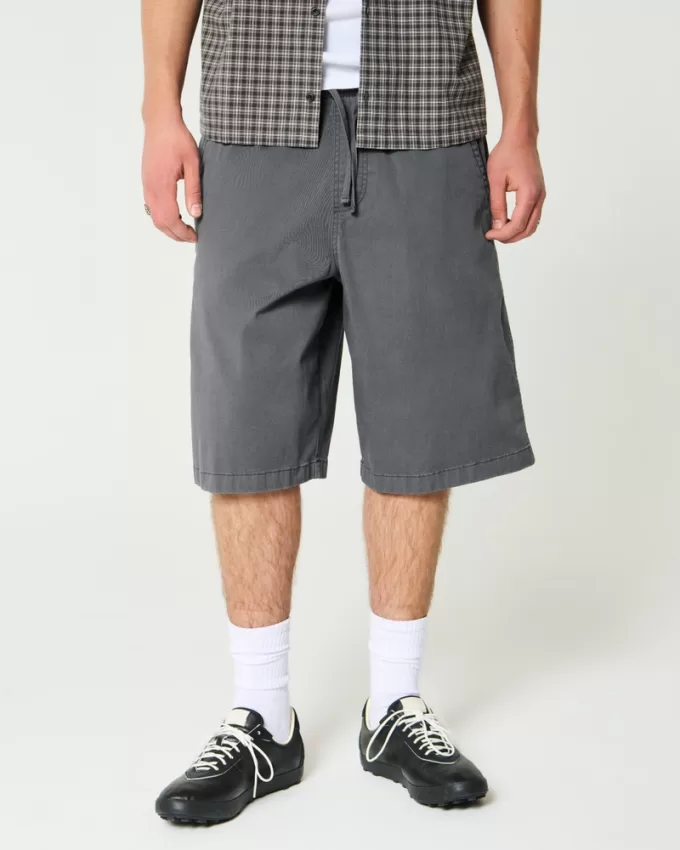 Baggy Pull-On Shorts,Baggy Pull-On Shorts