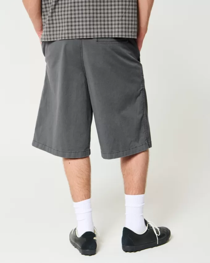 Baggy Pull-On Shorts,Baggy Pull-On Shorts
