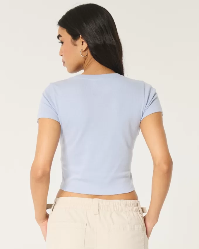 Barcelona 1993 Graphic Baby Tee,Barcelona 1993 Graphic Baby Tee