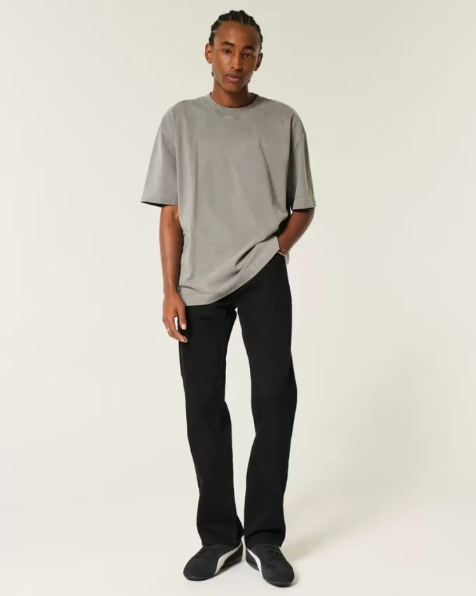 Black No Fade Straight Jeans,Black No Fade Straight Jeans Black No Fade Straight Jeans,Black No Fade Straight Jeans