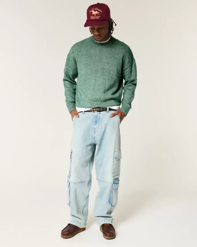 Boxy Airspun Knit Crew Sweater,Boxy Airspun Knit Crew Sweater Boxy Airspun Knit Crew Sweater,Boxy Airspun Knit Crew Sweater