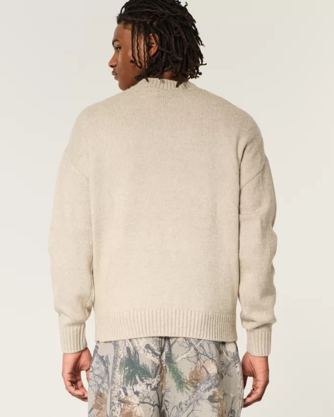 Boxy Airspun Knit Crew Sweater,Boxy Airspun Knit Crew Sweater Boxy Airspun Knit Crew Sweater,Boxy Airspun Knit Crew Sweater