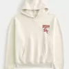 Boxy Arizona State University Sun Devils Graphic Hoodie,Boxy Arizona State University Sun Devils Graphic Hoodie