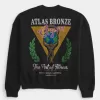 Boxy Atlas Bronze Gym Graphic Crew Sweatshirt,Boxy Atlas Bronze Gym Graphic Crew Sweatshirt Boxy Atlas Bronze Gym Graphic Crew Sweatshirt,Boxy Atlas Bronze Gym Graphic Crew Sweatshirt
