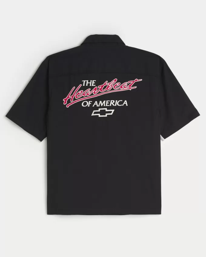 Boxy Chevrolet Graphic Workwear Shirt,Boxy Chevrolet Graphic Workwear Shirt Boxy Chevrolet Graphic Workwear Shirt,Boxy Chevrolet Graphic Workwear Shirt