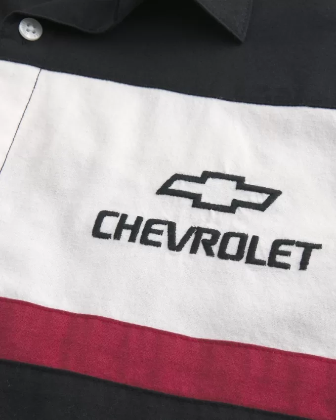 Boxy Chevrolet Graphic Workwear Shirt,Boxy Chevrolet Graphic Workwear Shirt Boxy Chevrolet Graphic Workwear Shirt,Boxy Chevrolet Graphic Workwear Shirt