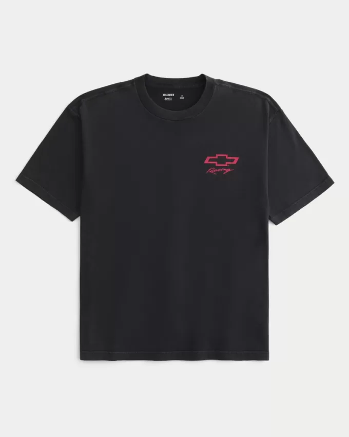 Boxy Chevrolet Racing Graphic Tee,Boxy Chevrolet Racing Graphic Tee Boxy Chevrolet Racing Graphic Tee,Boxy Chevrolet Racing Graphic Tee