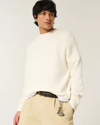 Boxy Crew Sweater,Boxy Crew Sweater Boxy Crew Sweater,Boxy Crew Sweater