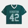 Boxy Crop Mesh Kingston Graphic Football Jersey,Boxy Crop Mesh Kingston Graphic Football Jersey Boxy Crop Mesh Kingston Graphic Football Jersey,Boxy Crop Mesh Kingston Graphic Football Jersey