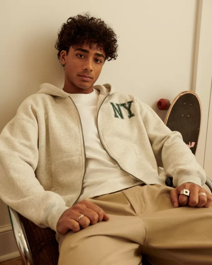 Boxy Crop NY Graphic Zip-Up Hoodie,Boxy Crop NY Graphic Zip-Up Hoodie Boxy Crop NY Graphic Zip-Up Hoodie,Boxy Crop NY Graphic Zip-Up Hoodie