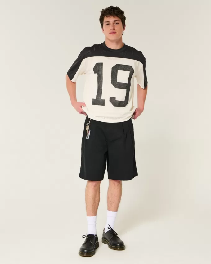 Boxy Crop Number Graphic Jersey,Boxy Crop Number Graphic Jersey Boxy Crop Number Graphic Jersey,Boxy Crop Number Graphic Jersey