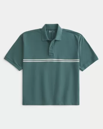 Boxy Crop Polo,Boxy Crop Polo