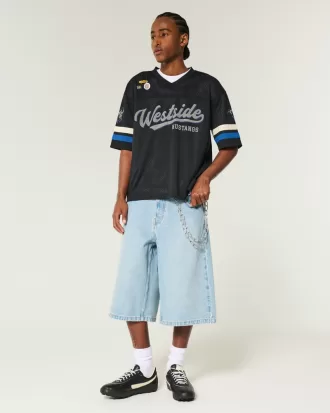Boxy Crop Westside Mustangs Graphic Jersey,Boxy Crop Westside Mustangs Graphic Jersey Boxy Crop Westside Mustangs Graphic Jersey,Boxy Crop Westside Mustangs Graphic Jersey