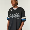 Boxy Crop Westside Mustangs Graphic Jersey,Boxy Crop Westside Mustangs Graphic Jersey Boxy Crop Westside Mustangs Graphic Jersey,Boxy Crop Westside Mustangs Graphic Jersey