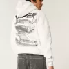 Boxy Dodge Viper Graphic Hoodie,Boxy Dodge Viper Graphic Hoodie