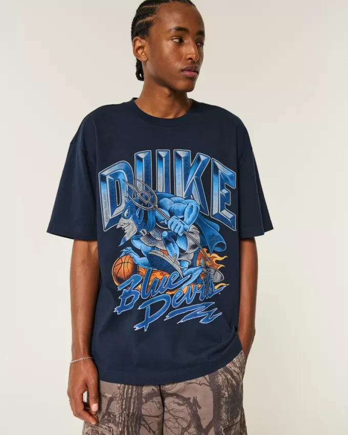 Boxy Duke Blue Devils Graphic Tee,Boxy Duke Blue Devils Graphic Tee Boxy Duke Blue Devils Graphic Tee,Boxy Duke Blue Devils Graphic Tee
