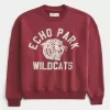Boxy Echo Park Wildcats Graphic Crew Sweatshirt,Boxy Echo Park Wildcats Graphic Crew Sweatshirt Boxy Echo Park Wildcats Graphic Crew Sweatshirt,Boxy Echo Park Wildcats Graphic Crew Sweatshirt