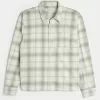 Boxy Flannel Shirt,Boxy Flannel Shirt