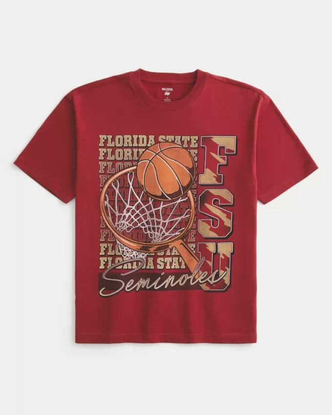 Boxy Florida State University Graphic Tee,Boxy Florida State University Graphic Tee Boxy Florida State University Graphic Tee,Boxy Florida State University Graphic Tee