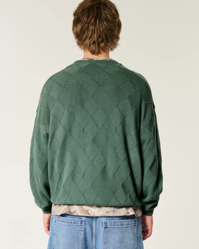 Boxy Golf Graphic Crew Sweater,Boxy Golf Graphic Crew Sweater Boxy Golf Graphic Crew Sweater,Boxy Golf Graphic Crew Sweater