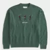Boxy Golf Graphic Crew Sweater,Boxy Golf Graphic Crew Sweater Boxy Golf Graphic Crew Sweater,Boxy Golf Graphic Crew Sweater