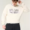 Boxy Golf Graphic Crew Sweater,Boxy Golf Graphic Crew Sweater Boxy Golf Graphic Crew Sweater,Boxy Golf Graphic Crew Sweater