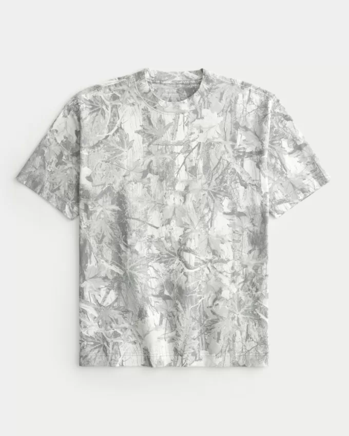 Boxy Heavyweight Camo Crew T-Shirt,Boxy Heavyweight Camo Crew T-Shirt Boxy Heavyweight Camo Crew T-Shirt,Boxy Heavyweight Camo Crew T-Shirt