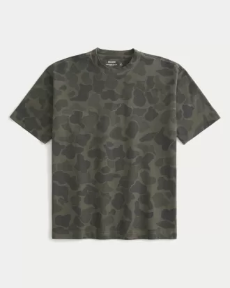 Boxy Heavyweight Camo Crew T-Shirt,Boxy Heavyweight Camo Crew T-Shirt Boxy Heavyweight Camo Crew T-Shirt,Boxy Heavyweight Camo Crew T-Shirt