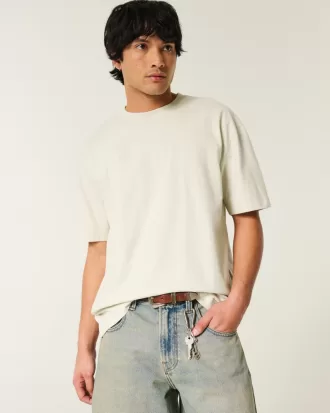 Boxy Heavyweight Crew T-Shirt,Boxy Heavyweight Crew T-Shirt Boxy Heavyweight Crew T-Shirt,Boxy Heavyweight Crew T-Shirt