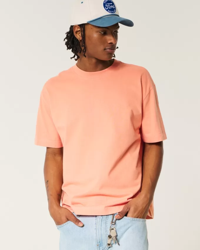 Boxy Heavyweight Crew T-Shirt,Boxy Heavyweight Crew T-Shirt Boxy Heavyweight Crew T-Shirt,Boxy Heavyweight Crew T-Shirt