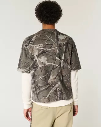 Boxy Heavyweight Crop Camo Crew T-Shirt,Boxy Heavyweight Crop Camo Crew T-Shirt Boxy Heavyweight Crop Camo Crew T-Shirt,Boxy Heavyweight Crop Camo Crew T-Shirt