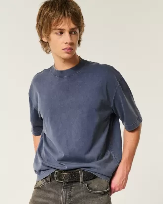 Boxy Heavyweight Crop Crew T-Shirt,Boxy Heavyweight Crop Crew T-Shirt Boxy Heavyweight Crop Crew T-Shirt,Boxy Heavyweight Crop Crew T-Shirt