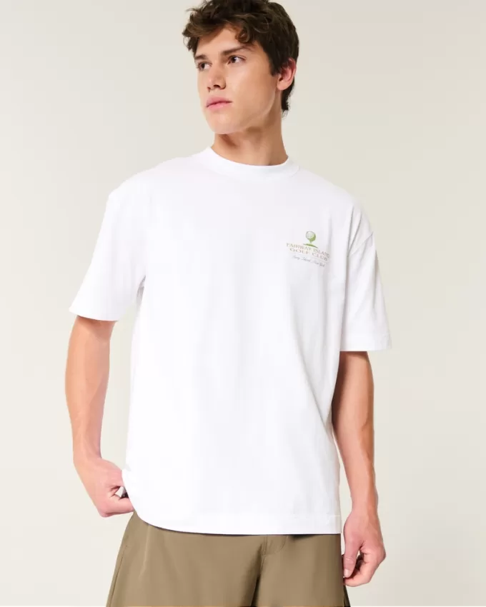 Boxy Heavyweight Fairway island Golf Club Graphic Tee,Boxy Heavyweight Fairway island Golf Club Graphic Tee Boxy Heavyweight Fairway island Golf Club Graphic Tee,Boxy Heavyweight Fairway island Golf Club Graphic Tee