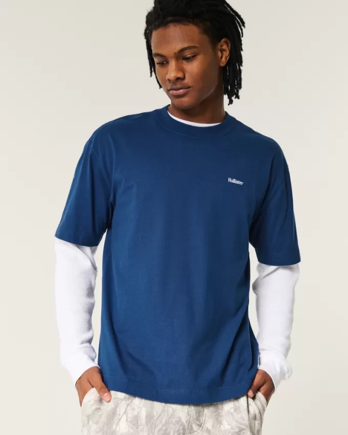 Boxy Heavyweight Logo Crew T-Shirt,Boxy Heavyweight Logo Crew T-Shirt Boxy Heavyweight Logo Crew T-Shirt,Boxy Heavyweight Logo Crew T-Shirt