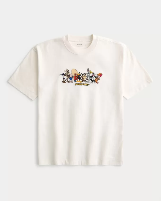 Boxy Heavyweight Looney Tunes Graphic Tee,Boxy Heavyweight Looney Tunes Graphic Tee Boxy Heavyweight Looney Tunes Graphic Tee,Boxy Heavyweight Looney Tunes Graphic Tee